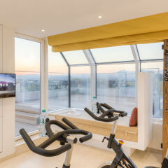 Отель Vienna Grand Apartments DANUBE Австрия, Вена - отзывы, цены и фото номеров - забронировать отель Vienna Grand Apartments DANUBE онлайн фитнесс-зал фото 3