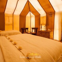 Отель Luxury Camp Chebbi Марокко, Мерзуга - отзывы, цены и фото номеров - забронировать отель Luxury Camp Chebbi онлайн комната для гостей фото 2