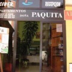 Отель Doña Paquita Барселона вид на фасад