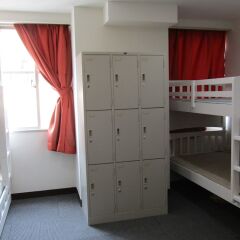 Guesthouse Chiharu - Hostel Фукуока сейф в номере