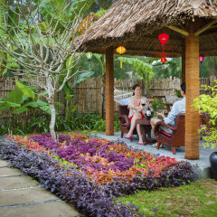 Отель An Bang Garden Homestay фитнесс-зал