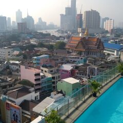 Hotel Royal Bangkok Chinatown балкон