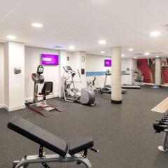 Отель Hampton by Hilton London Stansted Airport фитнесс-зал