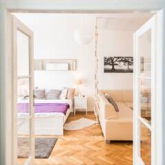 Апартаменты U Nemocenske pojistovny apartment комната для гостей фото 5