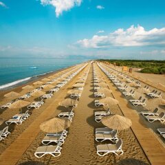 Titanic Deluxe Golf Belek Турция, Белек - 8 отзывов об отеле, цены и фото номеров - забронировать отель Titanic Deluxe Golf Belek онлайн пляж фото 2