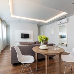 Отель P&O Apartments Oxygen Wronia 4 Польша, Варшава - отзывы, цены и фото номеров - забронировать отель P&O Apartments Oxygen Wronia 4 онлайн комната для гостей фото 5