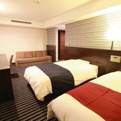 APA HOTEL Fukuoka Watanabedori Ekimae EXCELLENT комната для гостей фото 5