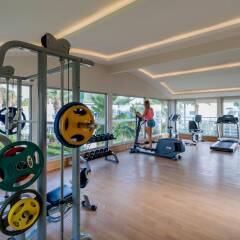 Holiday Garden Hotel Alanya Турция, Окурджалар - отзывы, цены и фото номеров - забронировать отель Holiday Garden Hotel Alanya онлайн фитнесс-зал фото 2