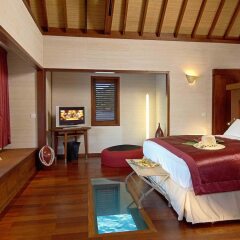 Отель Sofitel Bora Bora Marara Beach Resort сейф в номере