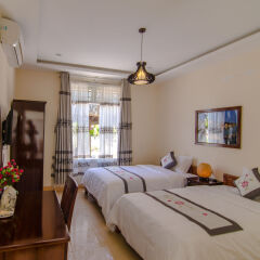 Отель The Moon River Homestay & Villa комната для гостей