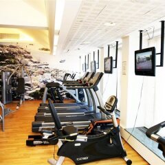 Отель Glo Hotel Kluuvi Финляндия, Хельсинки - - забронировать отель Glo Hotel Kluuvi, цены и фото номеров фитнесс-зал фото 4