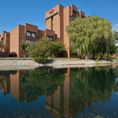Отель Crowne Plaza Columbus North- Worthington США, Колумбус - отзывы, цены и фото номеров - забронировать отель Crowne Plaza Columbus North- Worthington онлайн приотельная территория фото 2