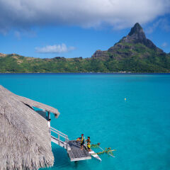 Отель InterContinental Bora Bora Resort and Thalasso Spa пляж фото 2