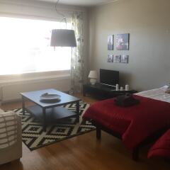 Апартаменты Apartment In The Bohemian District Ювяскюля комната для гостей фото 3