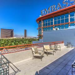 Отель Embassy Suites by Hilton Convention Center Las Vegas США, Лас-Вегас - отзывы, цены и фото номеров - забронировать отель Embassy Suites by Hilton Convention Center Las Vegas онлайн балкон