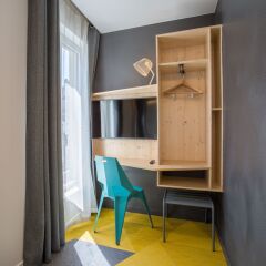 Отель Urban Bivouac Hôtel Tolbiac Olympiades Франция, Париж - отзывы, цены и фото номеров - забронировать отель Urban Bivouac Hôtel Tolbiac Olympiades онлайн балкон