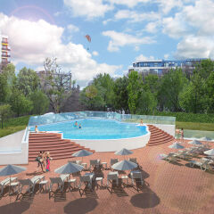 Hotel Grifid Foresta - All Inclusive Adults Only 16+ бассейн