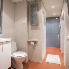 Отель 2ndhomes Katajanokka 2BR apartment with sauna Финляндия, Хельсинки - отзывы, цены и фото номеров - забронировать отель 2ndhomes Katajanokka 2BR apartment with sauna онлайн ванная фото 2