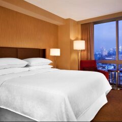 Отель Sheraton Tribeca New York Hotel США, Нью-Йорк - 1 отзыв об отеле, цены и фото номеров - забронировать отель Sheraton Tribeca New York Hotel онлайн комната для гостей фото 4