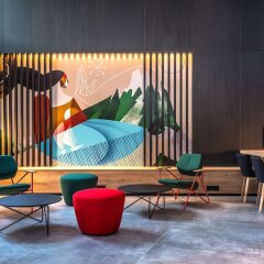 Отель Radisson Hotel Zurich Airport Швейцария, Рюмланг - 2 отзыва об отеле, цены и фото номеров - забронировать отель Radisson Hotel Zurich Airport онлайн интерьер отеля фото 3