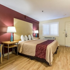 Отель Red Roof Inn Tulare - Downtown/Fairgrounds комната для гостей фото 4