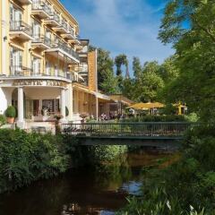 Отель Atlantic Parkhotel Германия, Баден-Баден - отзывы, цены и фото номеров - забронировать отель Atlantic Parkhotel онлайн приотельная территория фото 2