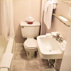 Отель Auberge du Village Shawville Motel ванная фото 2