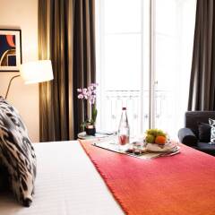 Отель Hôtel Vernet комната для гостей фото 3