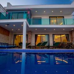 Villa Lemon K2 by Akdenizvillam Турция, Калкан - отзывы, цены и фото номеров - забронировать отель Villa Lemon K2 by Akdenizvillam онлайн бассейн фото 2
