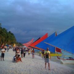 Отель White Beach de Boracay пляж фото 2