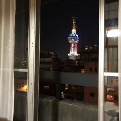Отель Guest House Sunline Beppu Беппу балкон
