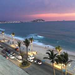 Отель Jacarandas-habitación Para 3 Personas en Mazatlán Масатлан пляж