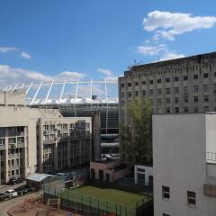 Апартаменты Central Dayflat Apartments Киев балкон