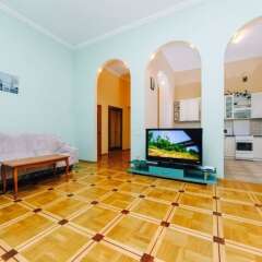 Апартаменты Hotrent Apartments Kreschatik комната для гостей фото 4