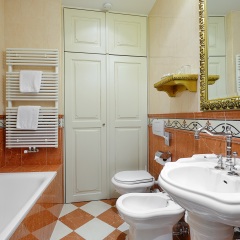 Отель Residence Bijou de Prague Чехия, Прага - отзывы, цены и фото номеров - забронировать отель Residence Bijou de Prague онлайн ванная