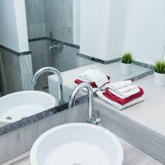 Отель Jupiter Boutique Apartment Греция, Афины - отзывы, цены и фото номеров - забронировать отель Jupiter Boutique Apartment онлайн ванная фото 2