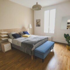 Апартаменты Apartment With 2 Bedrooms in Boulogne-billancourt, With Furnished Terrace and Wifi Булонь-Бийанкур комната для гостей фото 2