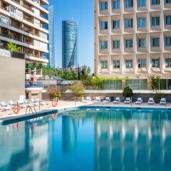 Отель Tryp Madrid Chamartin Испания, Мадрид - 1 отзыв об отеле, цены и фото номеров - забронировать отель Tryp Madrid Chamartin онлайн бассейн фото 3