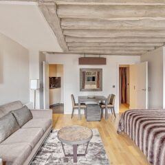 Апартаменты Luxury Apartment Paris Louvre комната для гостей фото 3