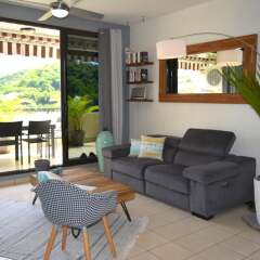 Отель F2 Little Eden - Tahiti - Vue Moorea Holiday home 1 комната для гостей фото 3