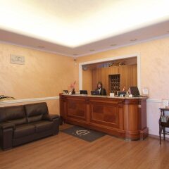 Отель Euro House Rome Airport Италия, Фьюмичино - 1 отзыв об отеле, цены и фото номеров - забронировать отель Euro House Rome Airport онлайн интерьер отеля фото 3