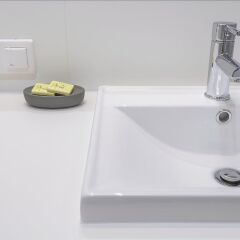 Отель Novis Apartments Panorama View Польша, Варшава - отзывы, цены и фото номеров - забронировать отель Novis Apartments Panorama View онлайн ванная фото 2