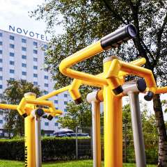 Отель Novotel Krakow City West Краков спортивное сооружение