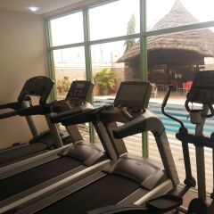 Отель Swiss International Mabisel Port Harcourt Нигерия, Порт-Харкорт - отзывы, цены и фото номеров - забронировать отель Swiss International Mabisel Port Harcourt онлайн фитнесс-зал