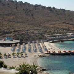 Hotel Mucobega 2 Саранда пляж