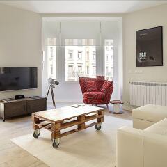 Апартаменты Zurriola Zinema Apartment by FeelFree Rentals комната для гостей фото 4