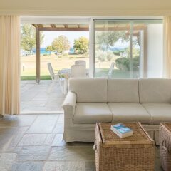 Отель Tricot Beachfront House Pefkohori Греция, Пефкохори - отзывы, цены и фото номеров - забронировать отель Tricot Beachfront House Pefkohori онлайн комната для гостей фото 5