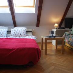 Апартаменты Generous Attic Apartment комната для гостей фото 2