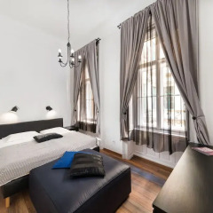 Отель Karma Boutique Apartments Венгрия, Будапешт - отзывы, цены и фото номеров - забронировать отель Karma Boutique Apartments онлайн комната для гостей фото 6