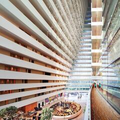 Отель Marina Bay Sands балкон